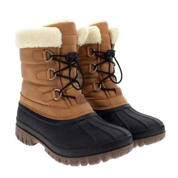 CHOOKA Boots 6 Duck Waterproof Cold Weather Winter Snow Rain Shoes Shearling Fur - Picture 2 of 15